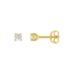 Robbez - Boucle d'Oreille - Or Jaune & Diamant