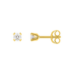 Robbez - Boucle d'Oreille - Or Jaune & Diamant
