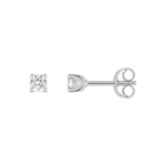 Robbez - Boucle d'Oreille - Or Blanc & Diamant