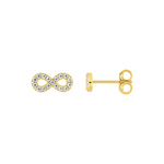 Robbez - Boucle d'Oreille - Or Jaune & Zirconiums