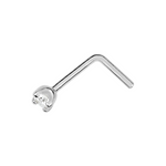 Robbez - Piercing Nez - Or Blanc & Diamant