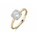 Pigou - Bague - Or Jaune & Zirconium