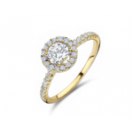 Pigou - Bague - Or Jaune & Zirconiums