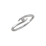 J&A 1970 - Bague - Or Blanc & Diamant