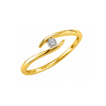 J&A 1970 - Bague - Or Jaune & Diamant
