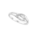 J&A 1970 - Bague - Or Blanc & Diamant