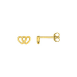 Robbez - Boucles d'Oreilles - Plaqué Or