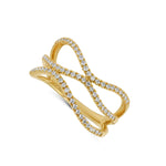 Femme Adorée - Bague - Or jaune & diamants