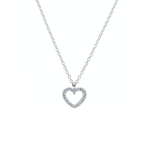 Femme Adorée - Collier - Or blanc & diamants