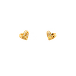 Femme Adorée - Boucles d'Oreilles - Or Jaune & Diamants