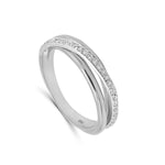 Femme Adorée - Bague - Or blanc & diamants