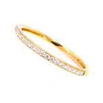 Femme Adorée - Bague - Or Jaune & Diamants