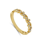 Femme Adorée - Bague - Or jaune & diamants