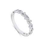 Femme Adorée - Bague - Or Blanc & Diamants