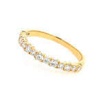 Femme Adorée - Bague - Or Jaune & Diamants