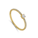 Femme Adorée - Bague - Or jaune & diamants