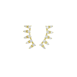 Athos - Boucles d'oreilles - Or jaune & diamants