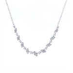 Femme Adorée - Collier - Or blanc & diamants