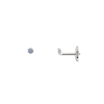 La Brune & La Blonde - Boucles d'oreilles - Or Blanc & Diamants
