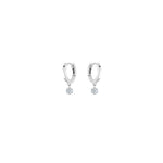 La Brune & La Blonde - Boucles d'oreilles - Or Blanc & Diamants