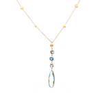 Femme Adorée - Collier - Or Jaune & Pierres Semi-Précieuses