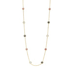 Femme Adorée - Collier - Or jaune & pierres fines