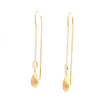 Femme Adorée - Boucles d'Oreilles - Or Jaune & Pierres Semi-Précieuses