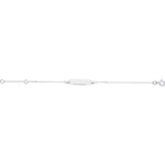 Robbez - Bracelet - Gourmette - Or Blanc