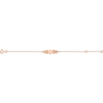 Robbez - Bracelet - Gourmette - Or Rose