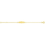Robbez - Bracelet - Gourmette - Or Jaune