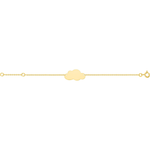 Robbez - Bracelet - Gourmette - Or jaune