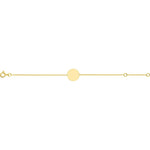 Robbez - Bracelet - Gourmette - Or Jaune