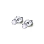 LeCarré - Boucles d'Oreilles - Or Blanc & Diamants