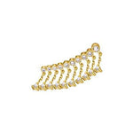 LeCarré - Boucle d'Oreille - Earcuff - Or Jaune & Diamants