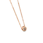 LeCarré - Collier - Or Rose & Diamant Cognac