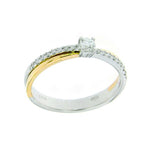 Pigou - Bague - Or bicolore & diamants