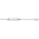 Pigou - Bracelet - Gourmette - Or Blanc