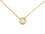 J&A 1970 - Collier - Or Jaune & Diamant
