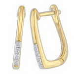 J&A 1970 - Boucles d'Oreilles - Or Jaune & Diamants