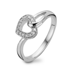 J&A 1970 - Bague - Or Blanc & diamants