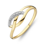 J&A 1970 - Bague - Bicolore & Diamants