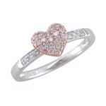 J&A 1970 - Bague - Or bicolore & diamants