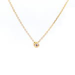 J&A 1970 - Collier - Or Jaune & Diamant