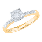 J&A 1970 - Bague - Or bicolore & diamants