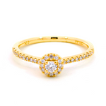 J&A 1970 - Bague - Or Jaune & Diamants