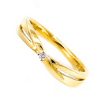 J&A 1970 - Bague - Or Jaune & Diamant