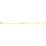Robbez - Bracelet - Gourmette - Or jaune