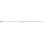 Robbez - Bracelet - Gourmette - Or Jaune