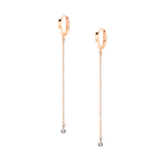 Caterina B - Boucles d'oreilles - Or rose & diamants