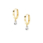 Caterina B - Boucles d'oreilles - Or jaune & diamants